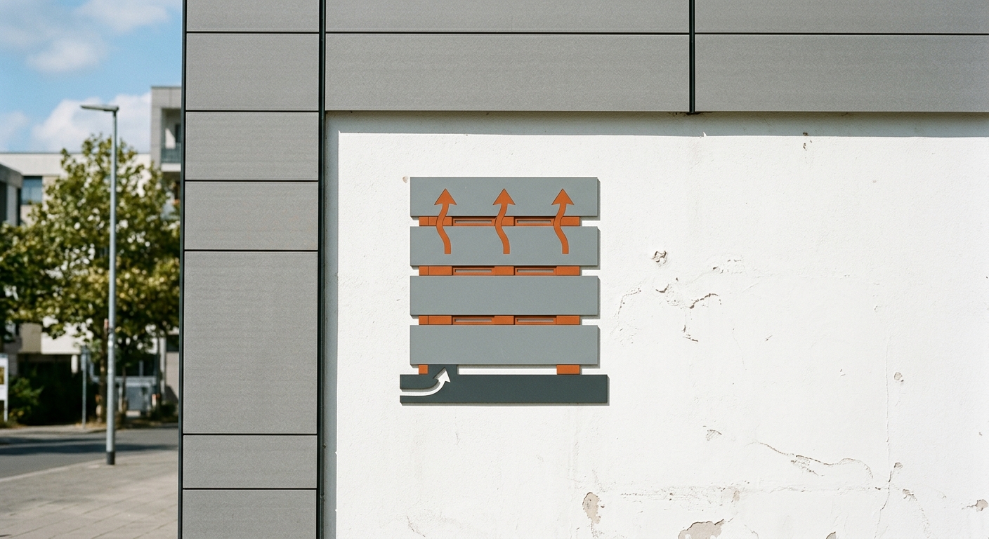 Fa&ccedil;ade ventil&eacute;e