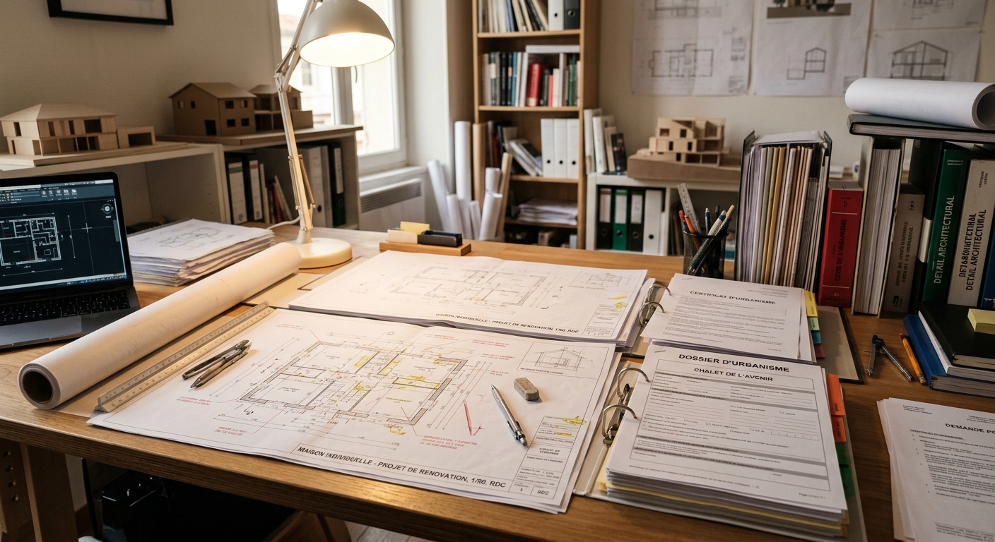 &Eacute;tude de plans et accompagnement urbanisme